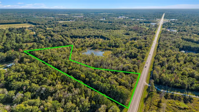 a view of a green field