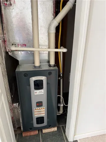 a view of storage and utility room