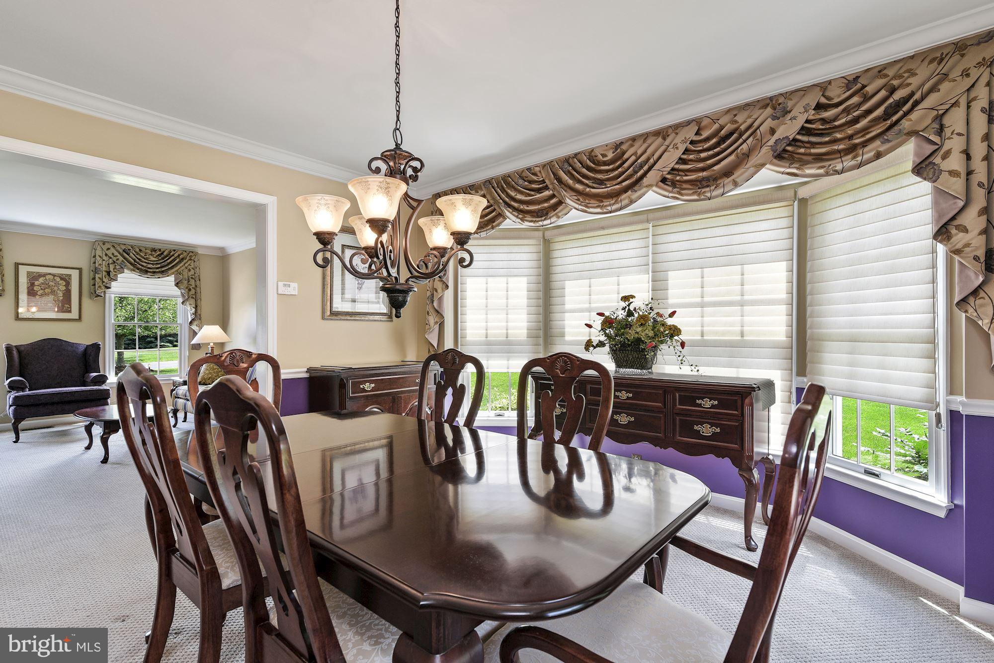 4960 Jalmia Road Mount Airy, MD 21771 - Photo 22 of 66 Formal Dining Room with Bow Window