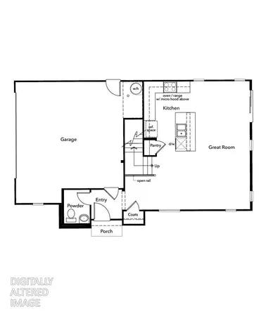 a picture of a black and white photo