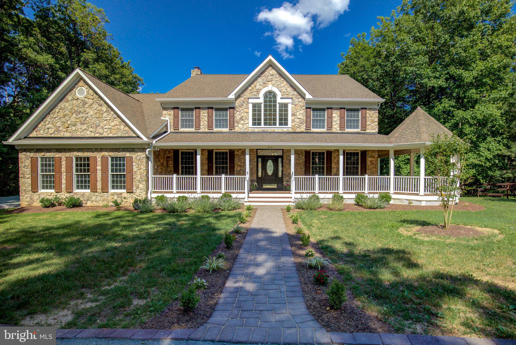 813 Blacks Hill Road Great Falls, VA 22066 - Photo 1 of 92 Beautiful CUSTOM Great Falls Estate!