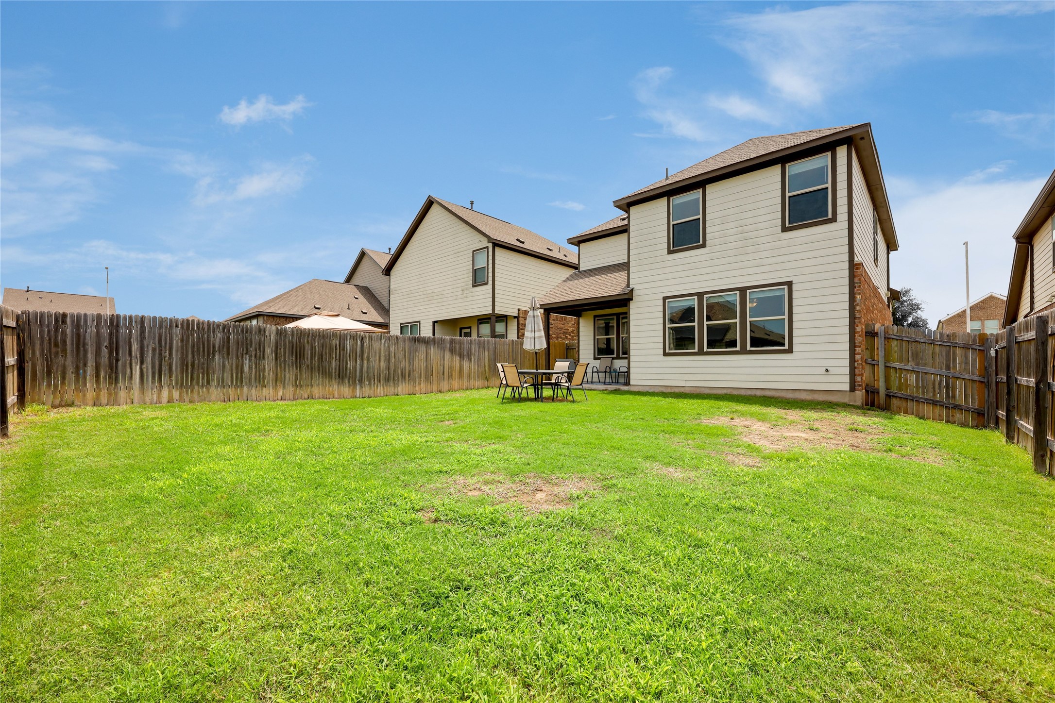 7404 Albany Drive Austin, TX 78754 - Photo 32 of 40 The fenced-in backyard provides plenty of space for you to customize your ideal outdoor oasis.