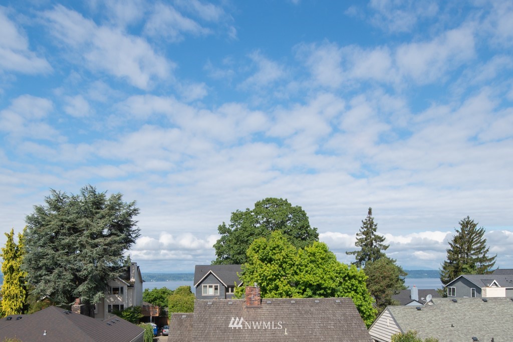 3011 West Viewmont Way West Seattle, WA 98199 - Photo 10 of 28 a view of a bunch of trees and buildings in the background