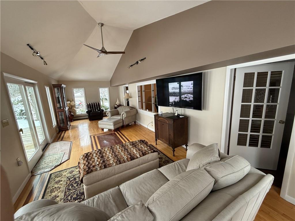 2964 McIntyre Road McIntyre, PA 15756 - Photo 6 of 29 a living room with furniture and a flat screen tv