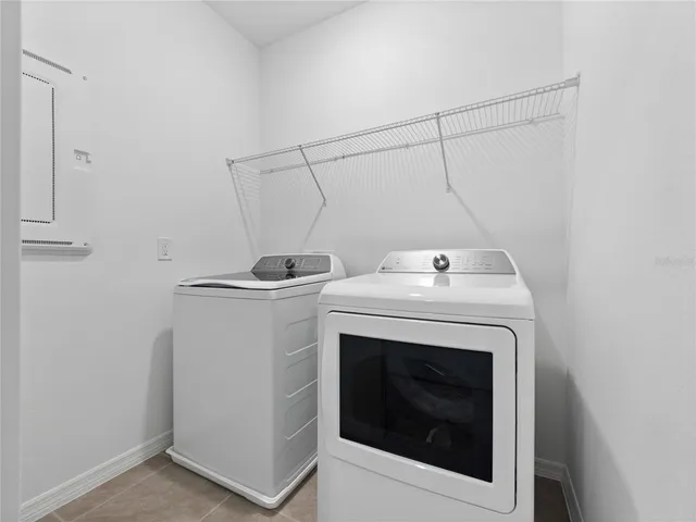 an empty room with a natural light