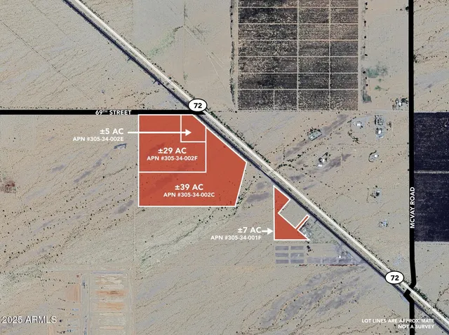 $570,000 | 81-acres South 81-acres S 72nd Highway, Salome, AZ 85348