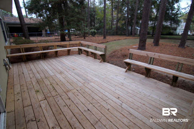 113 Leigh Circle Daphne, AL 36526 - Photo 14 of 14 Spacious back yard with a brand new deck