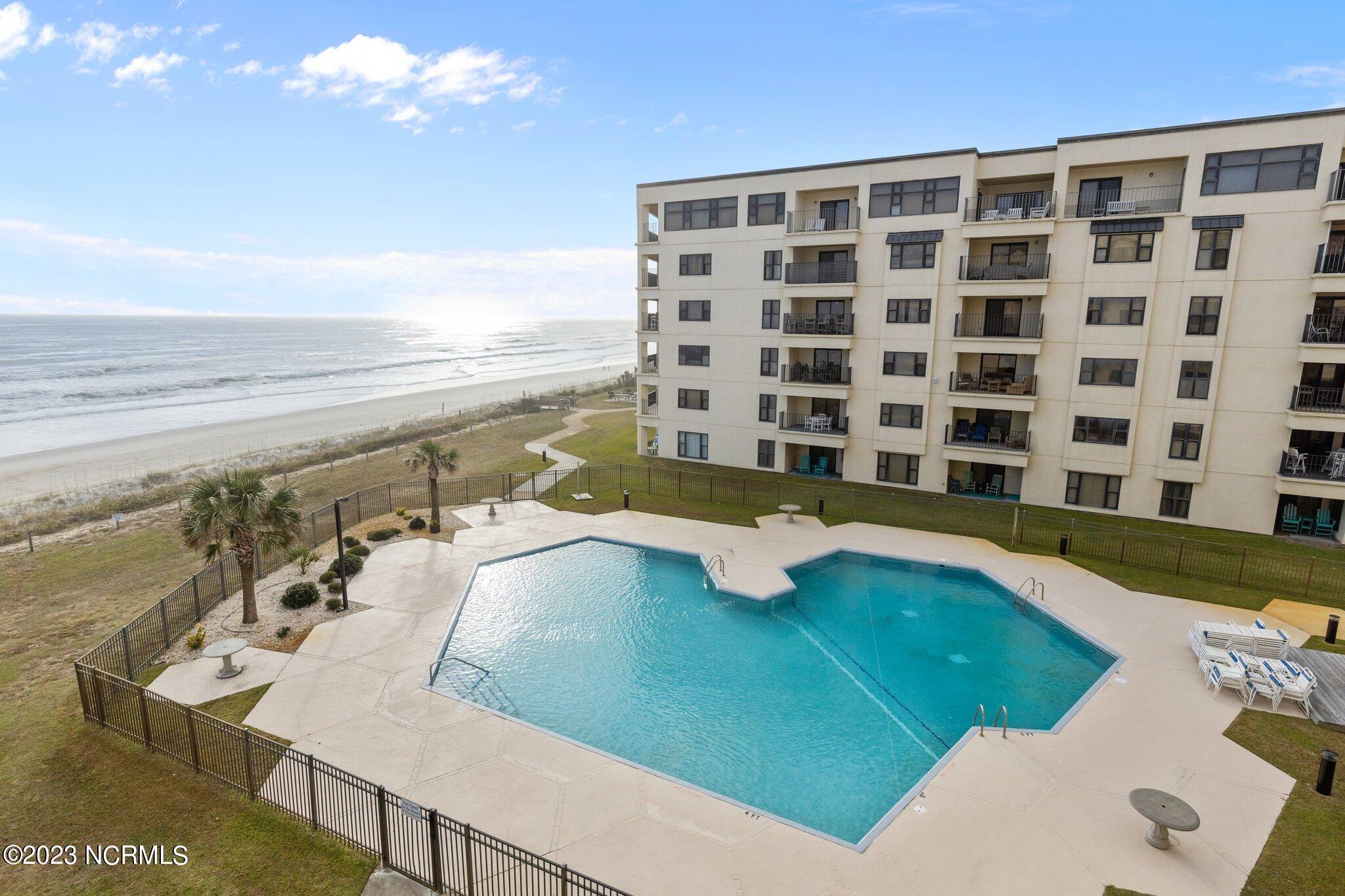 1505 Salter Path Road, Unit 442 Indian Beach, NC 28512 - Photo 10 of 77 View from Balcony