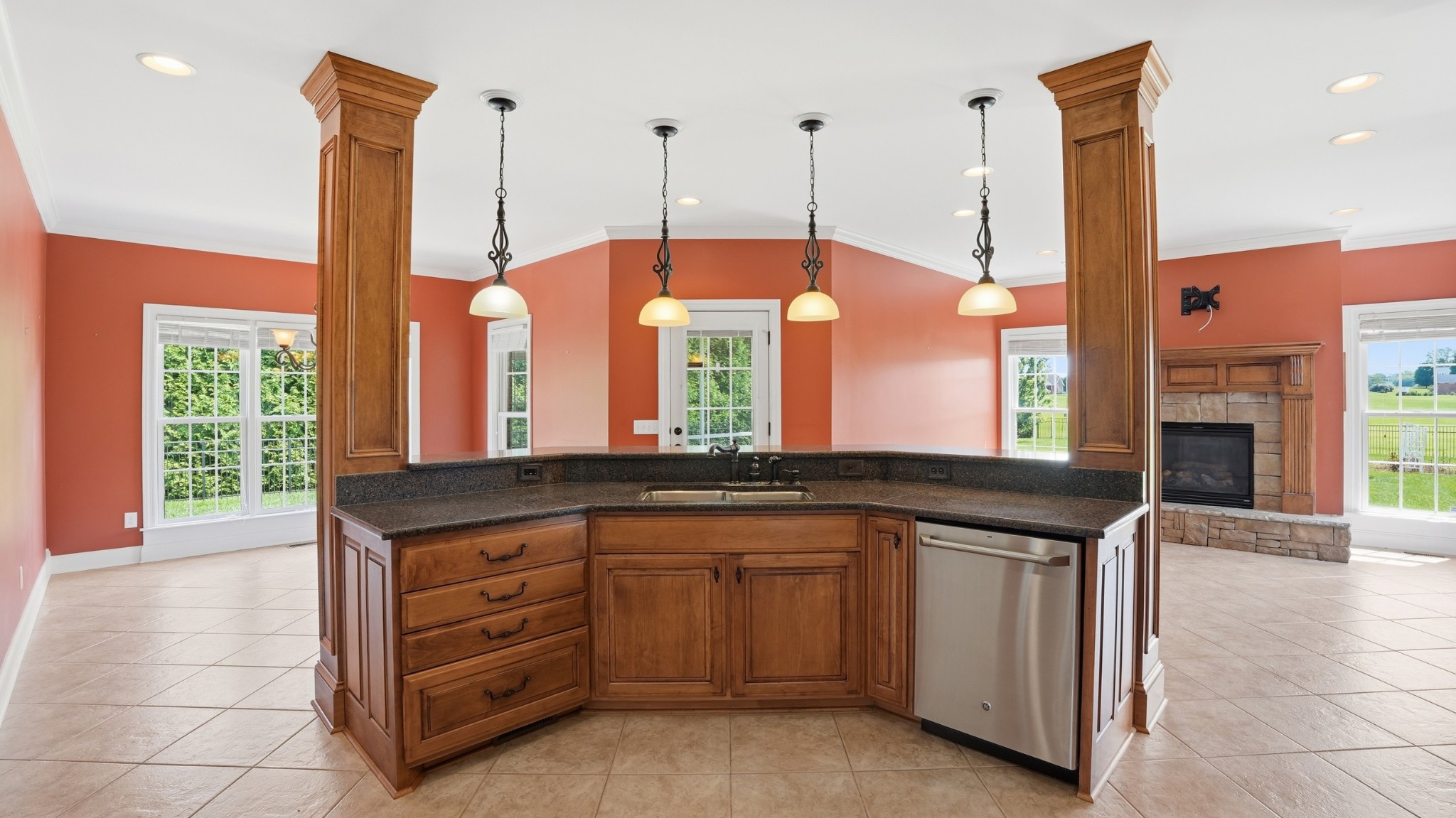 292 Ridgecrest Drive Winchester, TN 37398 - Photo 16 of 62 a kitchen with a sink and a large window