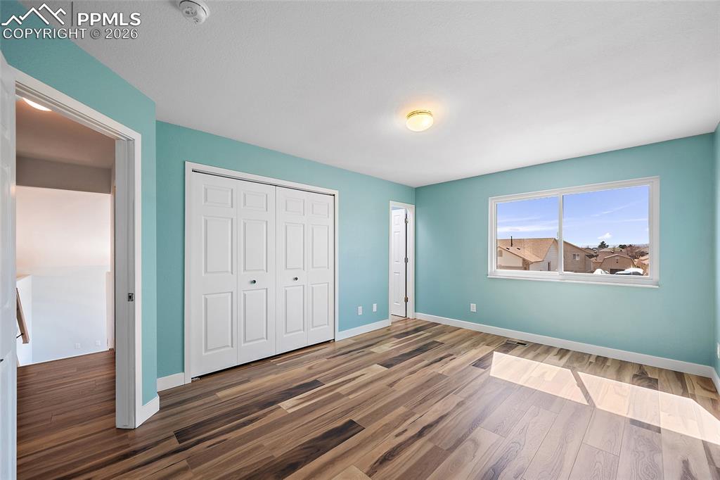 4923 Brant Road Colorado Springs, CO 80911 - Photo 13 of 25 Primary Bedroom with Mountain views
