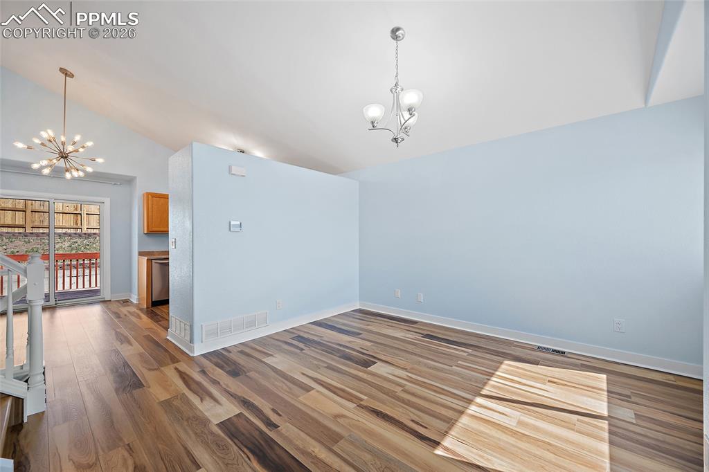 4923 Brant Road Colorado Springs, CO 80911 - Photo 2 of 25 Spacious Dining Room area