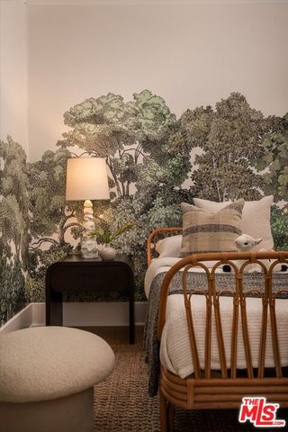 a view of balcony with furniture