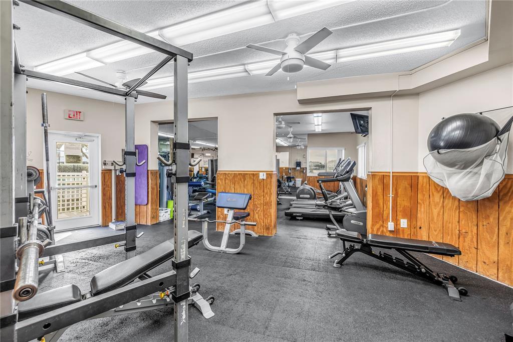 14546 Anchorage Circle Seminole, FL 33776 - Photo 74 of 88 a view of a room with gym equipment