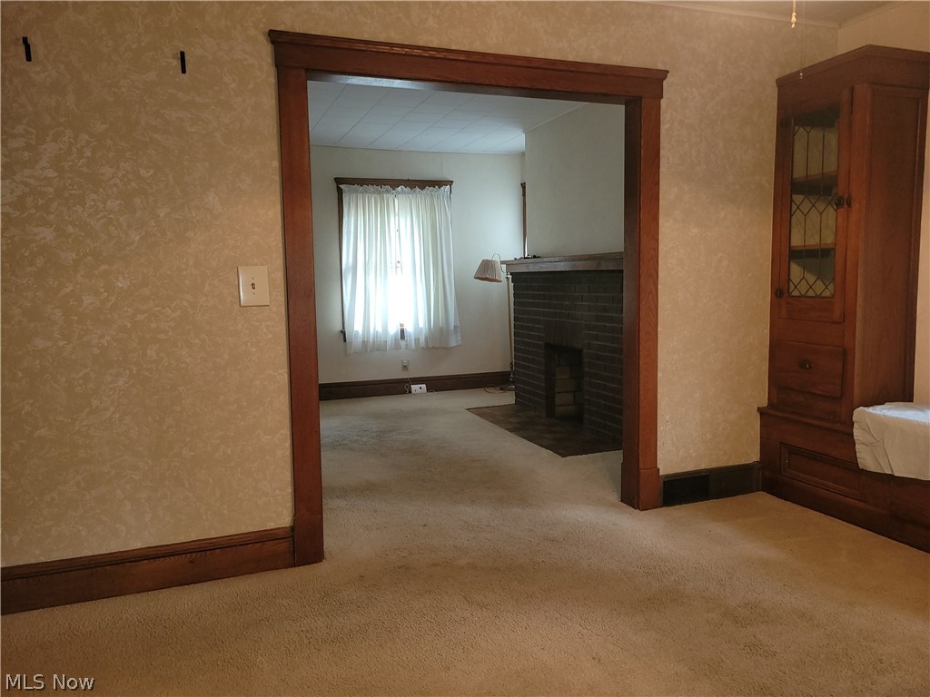 3953 Ardmore Road Cleveland Heights, OH 44121 - Photo 8 of 28 Hardwood Floors under carpeting