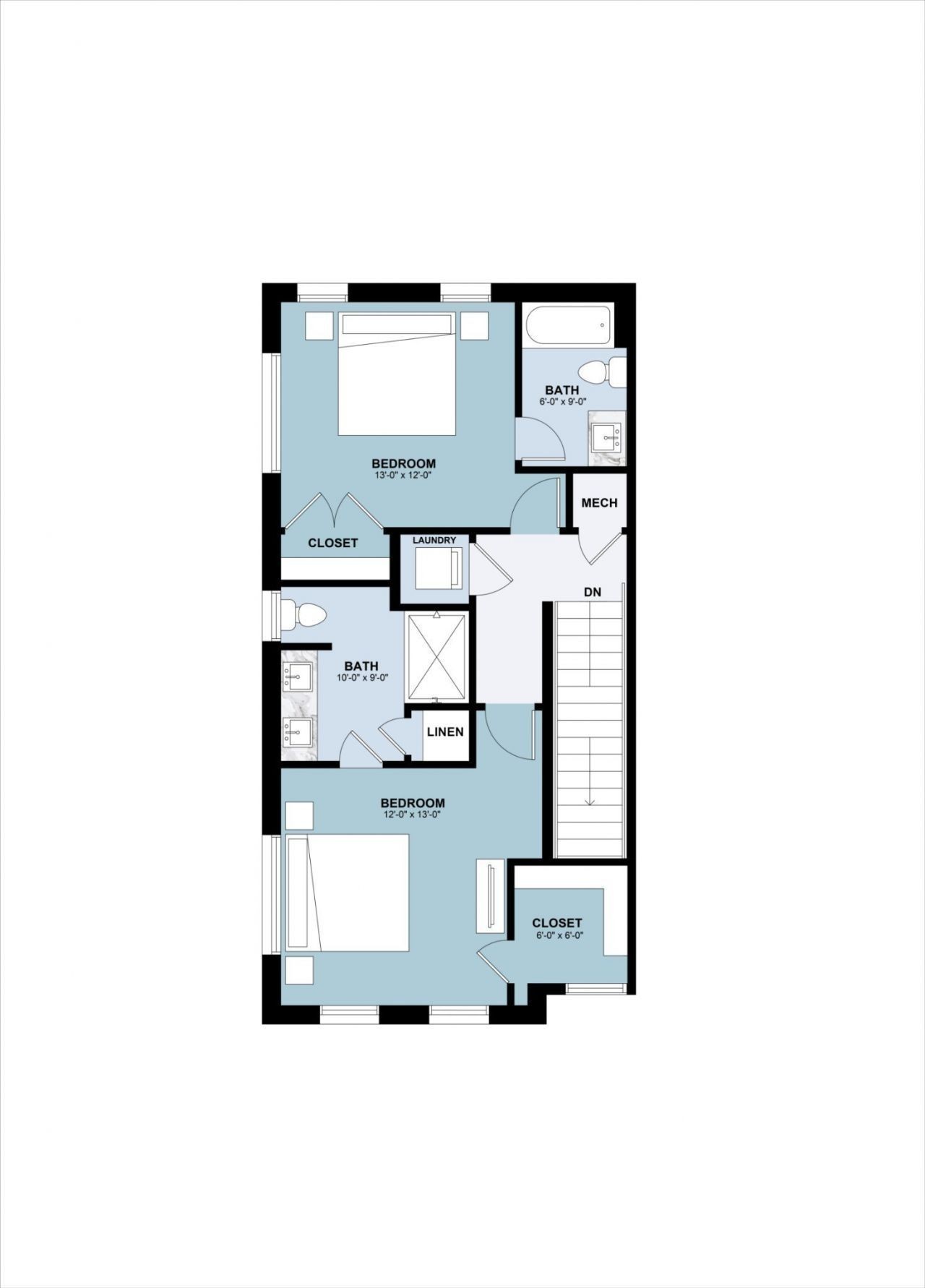 351 Wellows Chase, Unit B Spring Hill, TN 37174 - Photo 23 of 23 a kitchen with a sink and a mirror