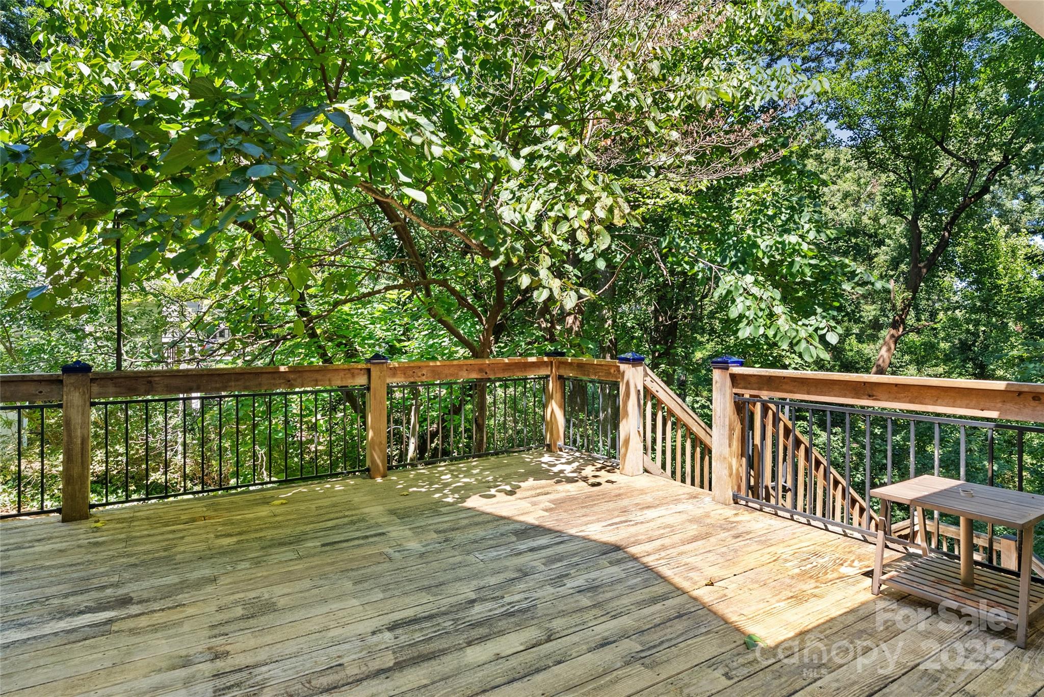 80 Laurel Avenue Tryon, NC 28782 - Photo 17 of 43 a balcony with wooden floor and outdoor space