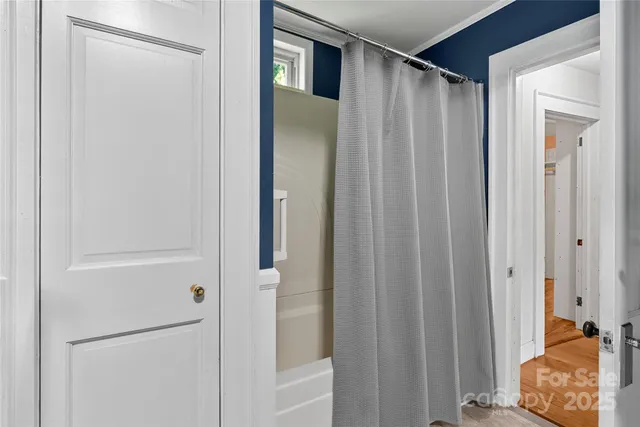 a view of bathroom with small space and a sink