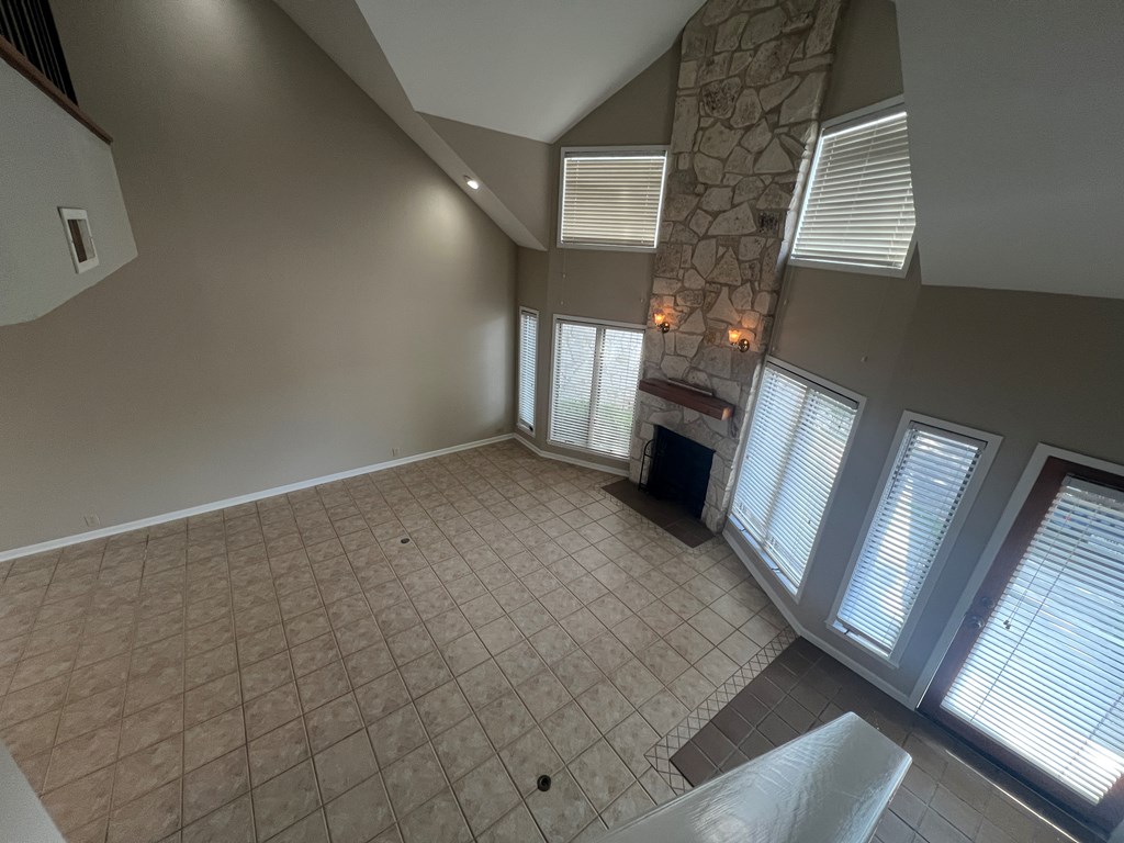 805-139 Highway 534 Loop Kerrville, TX 78028 - Photo 5 of 28 a view of an empty room and fire place