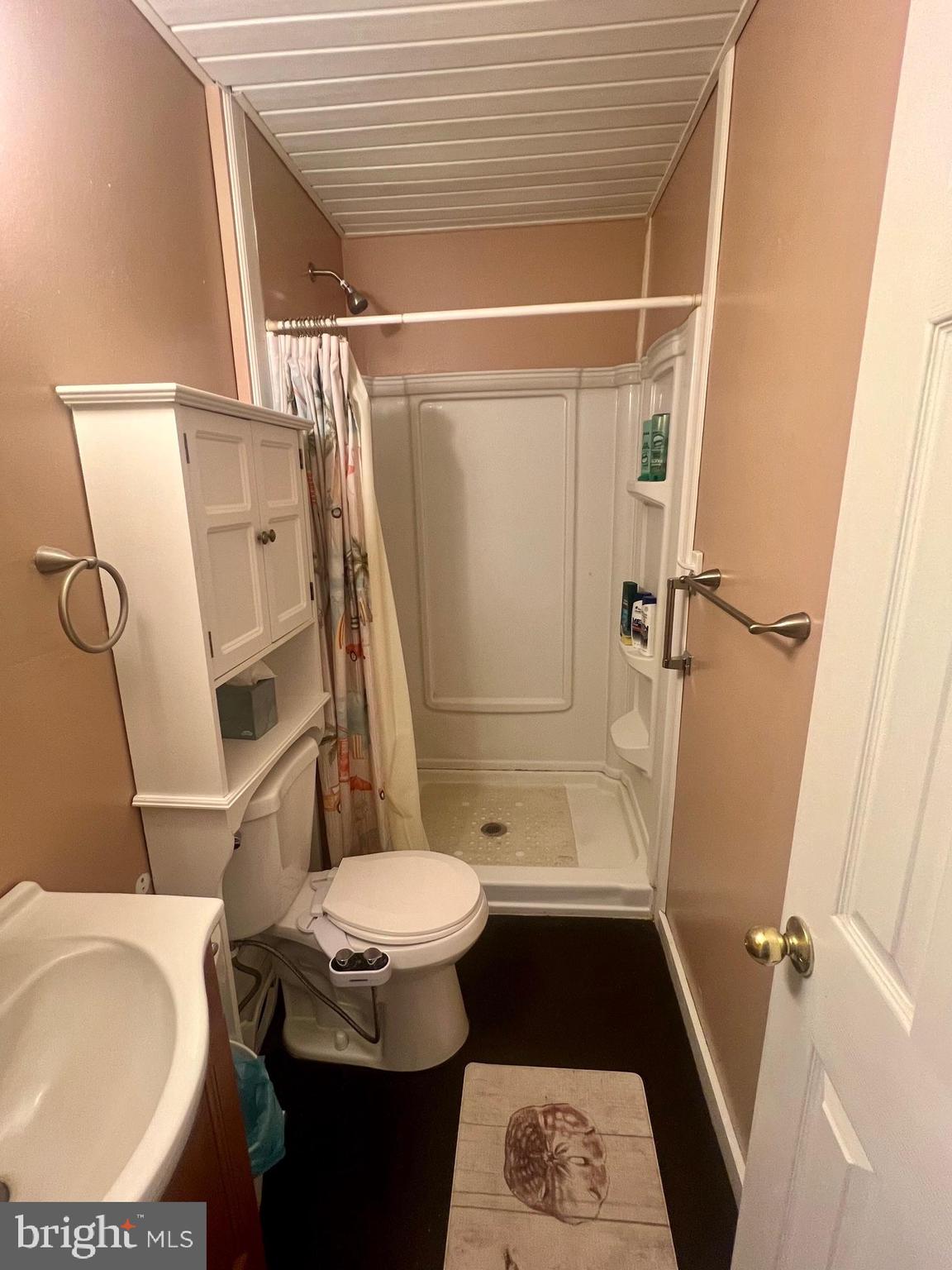 60 Nottingham Lane Berlin, MD 21811 - Photo 15 of 38 a bathroom with a sink toilet and shower