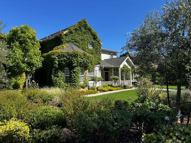 ivy covered rural estate