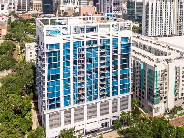 a front view of a building