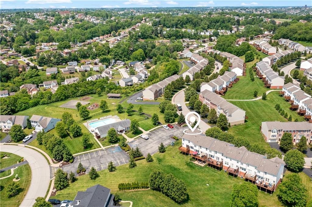 2000 Michael Drive Pittsburgh, PA 15227 - Photo 35 of 45 an aerial view of residential houses with outdoor space