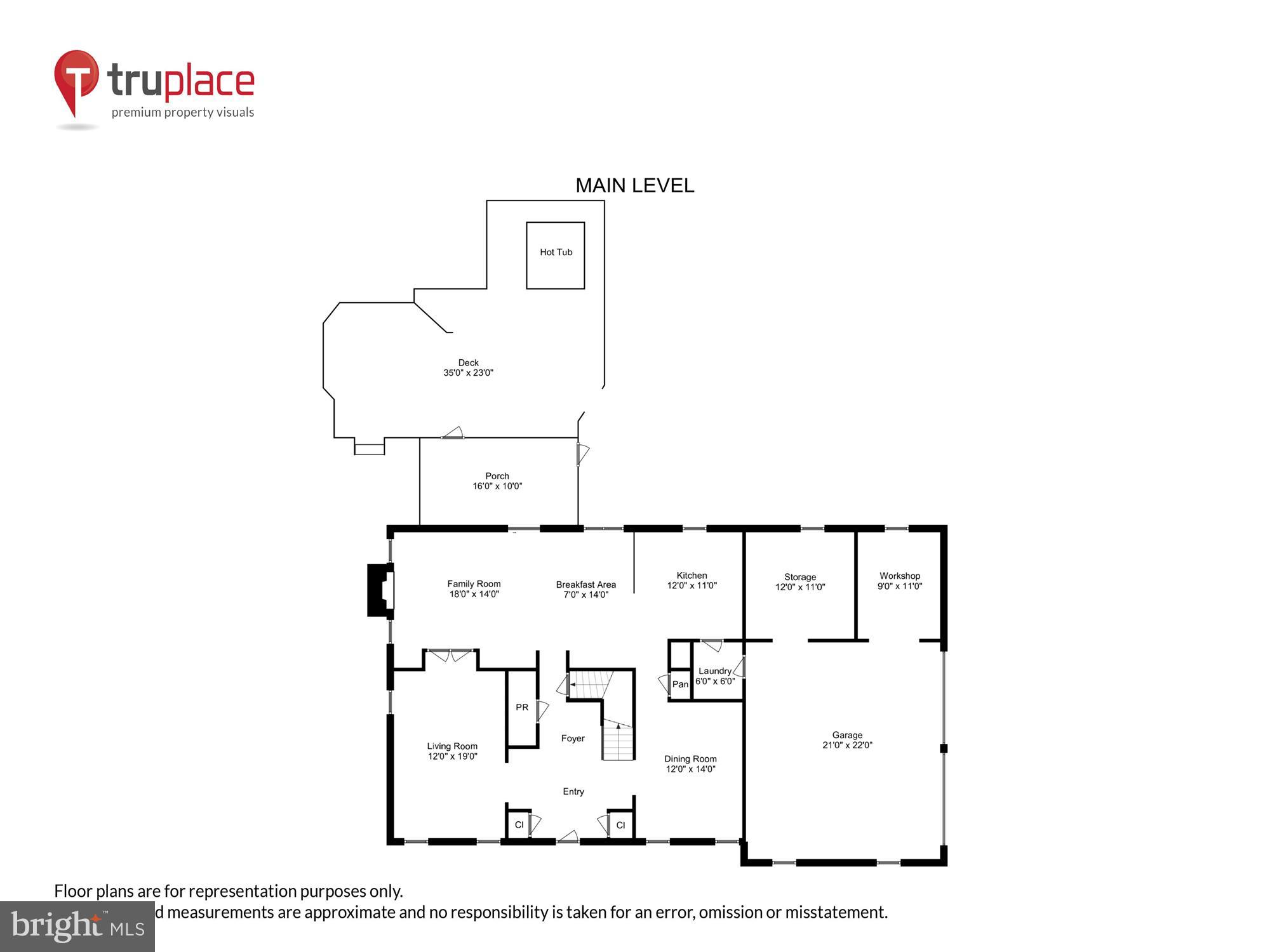 9207 Mac Swain Place Springfield, VA 22153 - Photo 85 of 87 Main Level (Labels & Measurements)