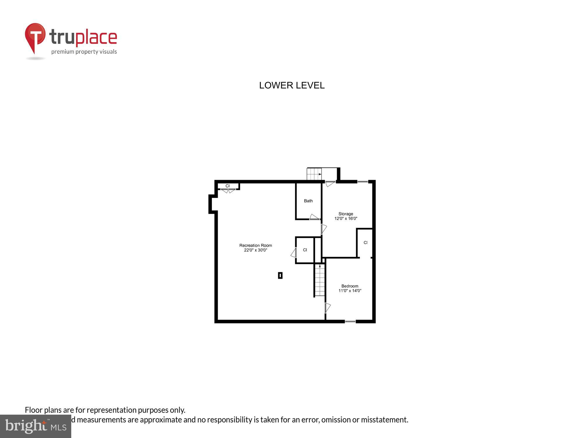 9207 Mac Swain Place Springfield, VA 22153 - Photo 87 of 87 Lower Level (Labels & Measurements)