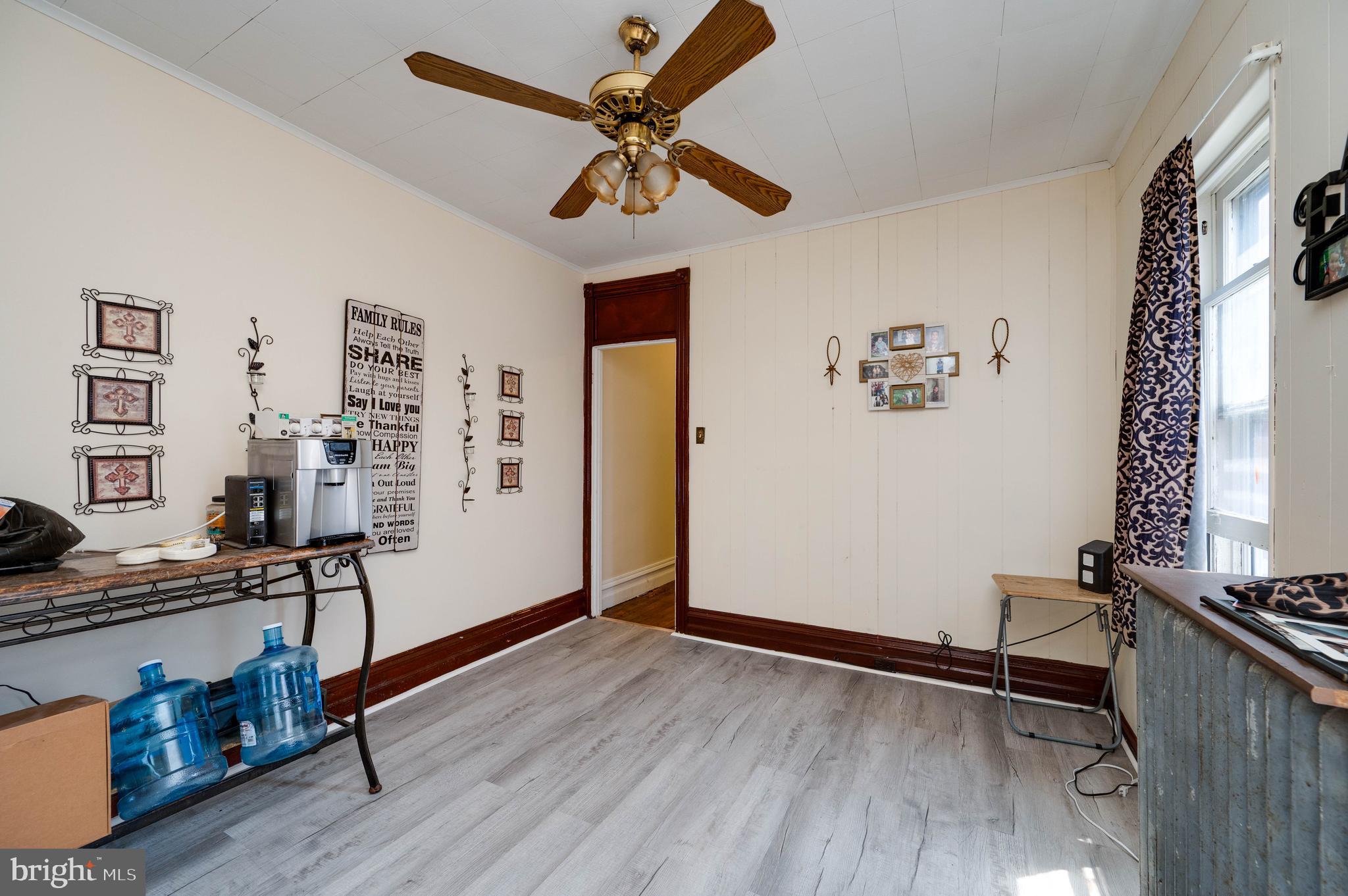 1032 North 5th Street Reading, PA 19601 - Photo 26 of 45 a view of room with workspace and wooden floor
