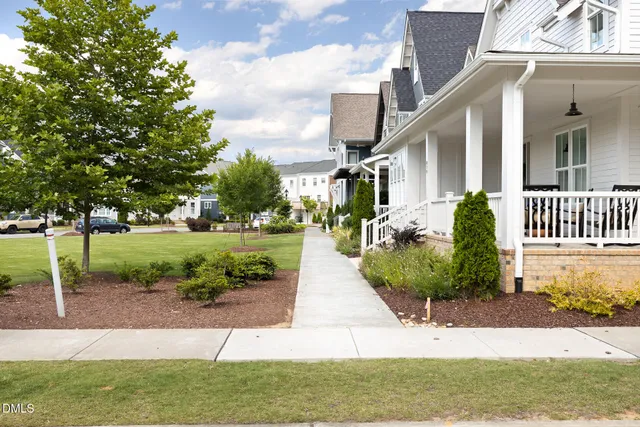 a front view of a house with a porch