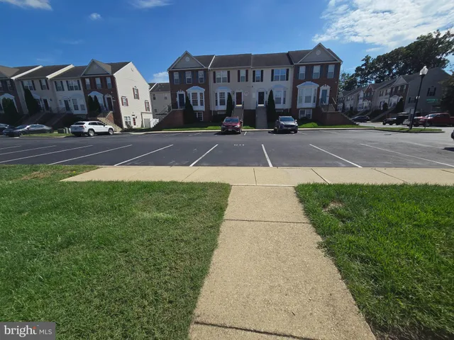 a view of a street with houses