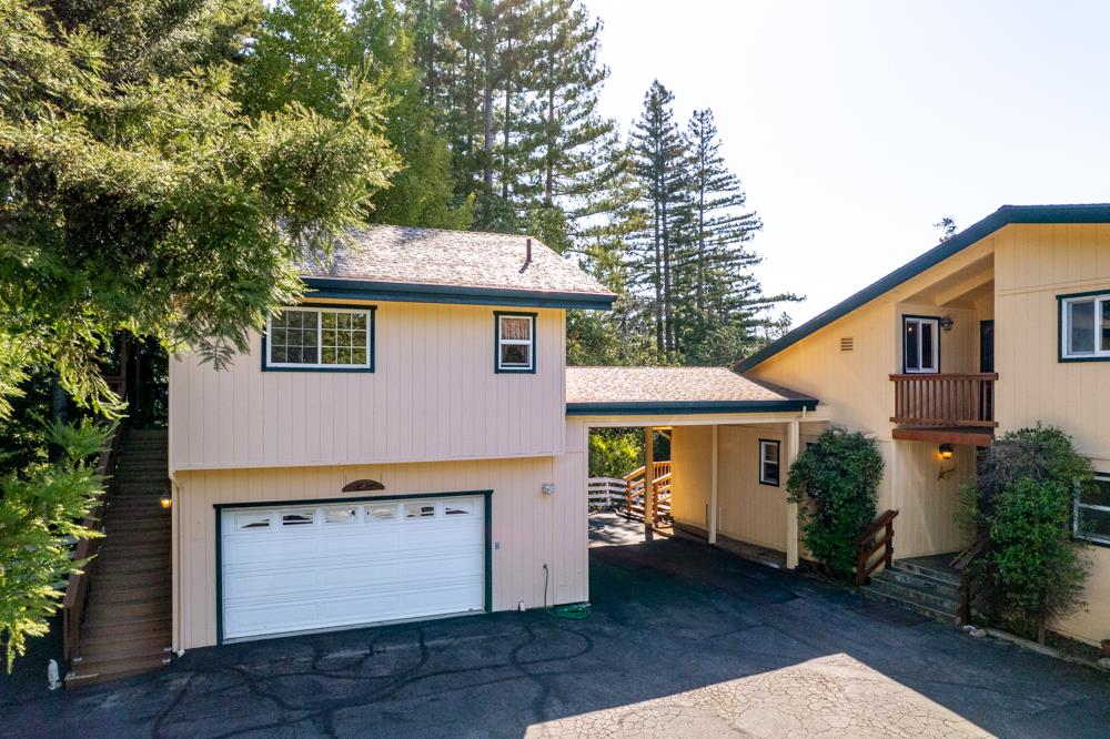 708 Ralston Ridge Boulder Creek, CA 95006 - Photo 2 of 59 a view of a house with a backyard