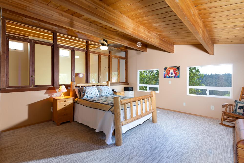708 Ralston Ridge Boulder Creek, CA 95006 - Photo 23 of 59 a living room with furniture and a large window