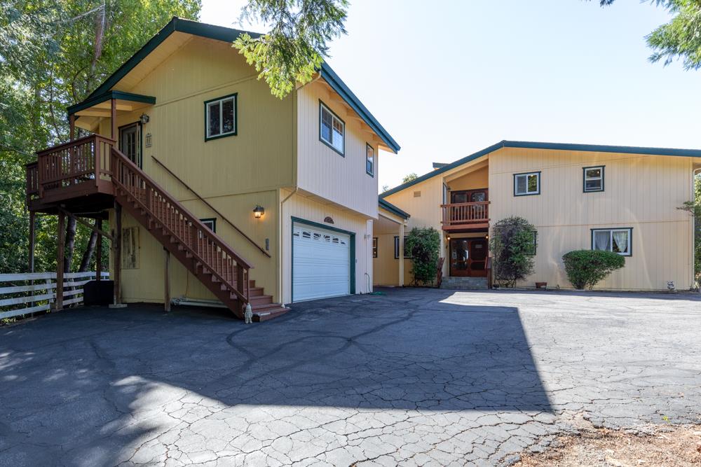 708 Ralston Ridge Boulder Creek, CA 95006 - Photo 30 of 59 a front view of a house with a yard