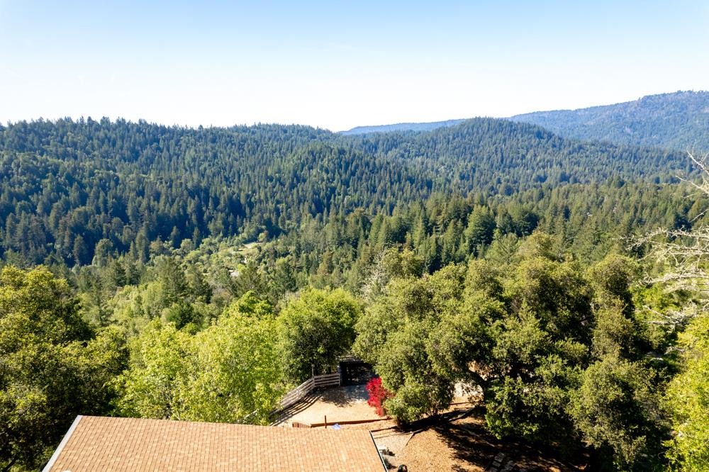 708 Ralston Ridge Boulder Creek, CA 95006 - Photo 49 of 59 a view of a house with a yard