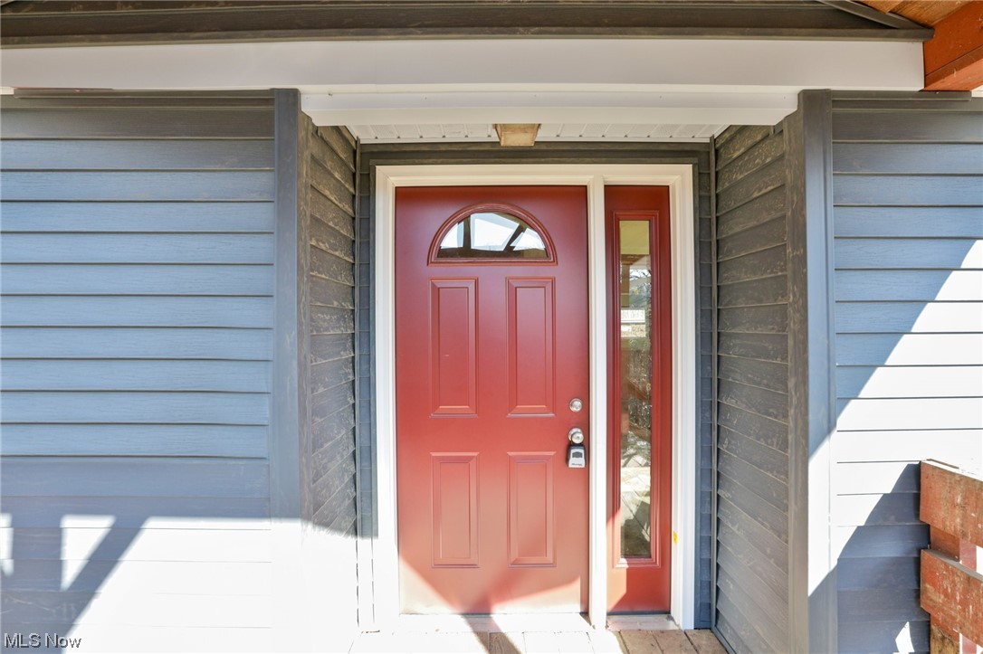 2106 Crabtree Road Albany, OH 45710 - Photo 15 of 50 View of front door, note some of the siding still to be completed