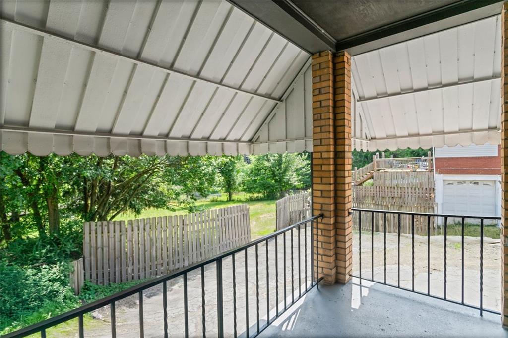 7872 Mt Carmel Road Verona, PA 15147 - Photo 22 of 50 Balcony off kitchen