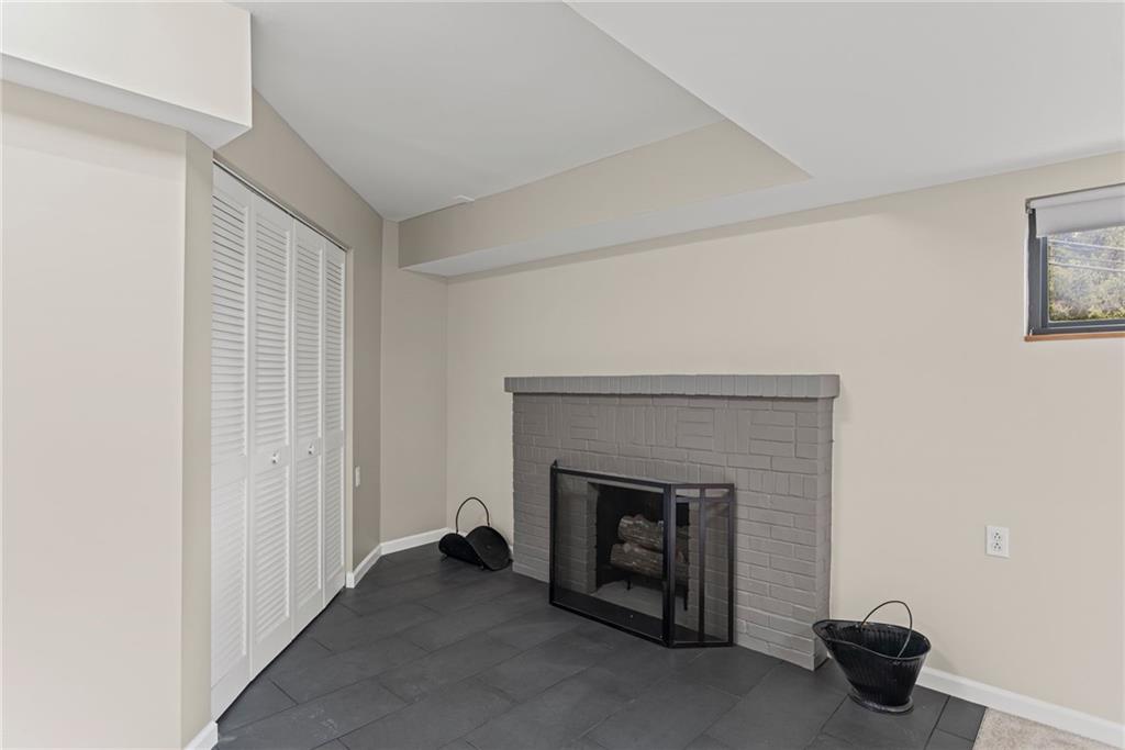 7872 Mt Carmel Road Verona, PA 15147 - Photo 36 of 50 Wood burning fire place with gas hook up