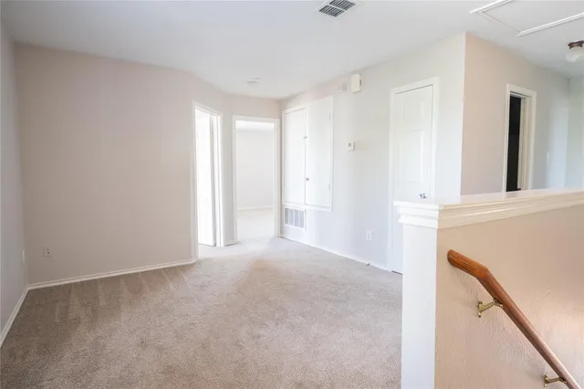 a view of empty room