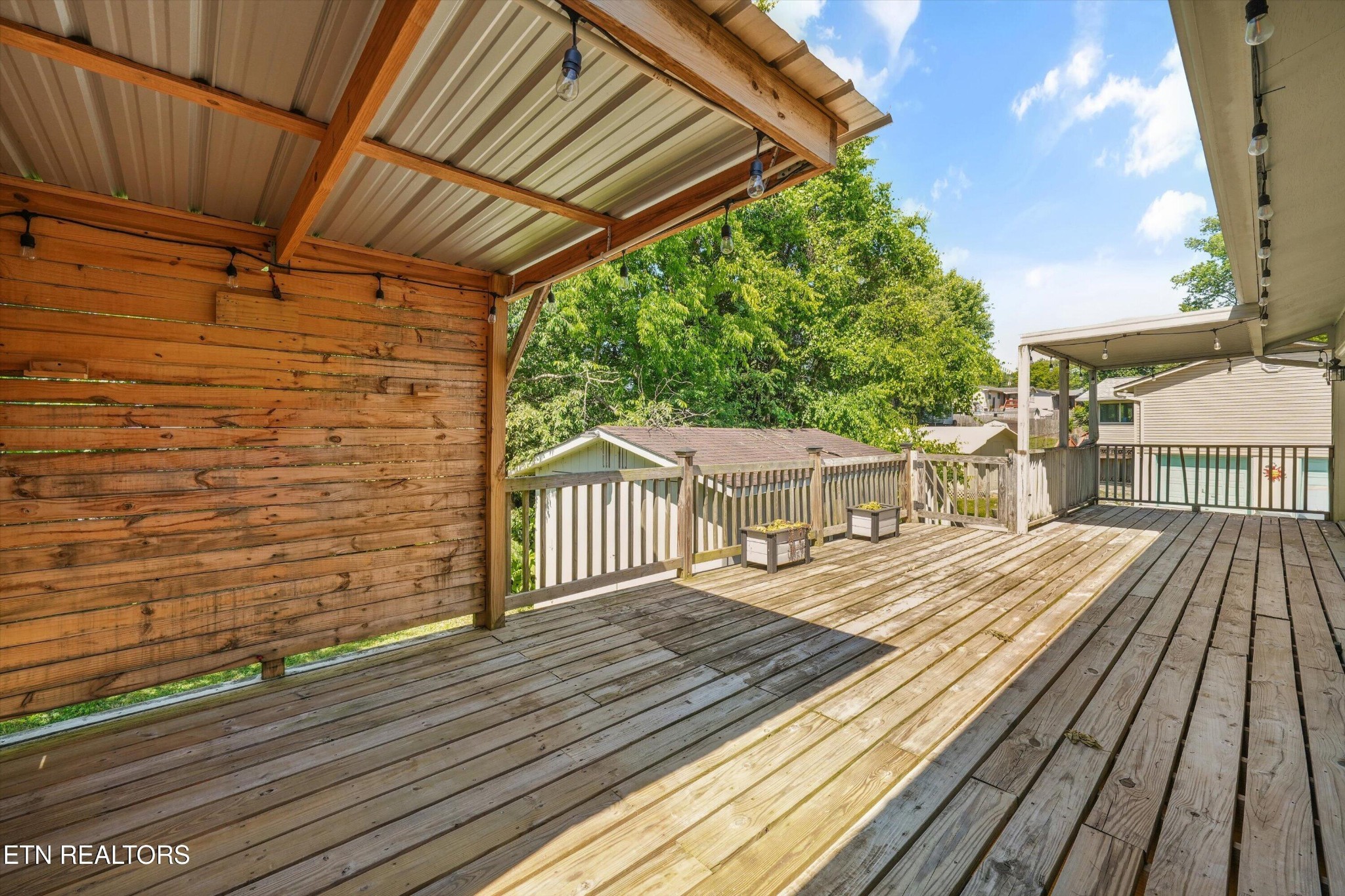 7613 Fall Wind Court Powell, TN 37849 - Photo 23 of 38 a balcony with wooden floor