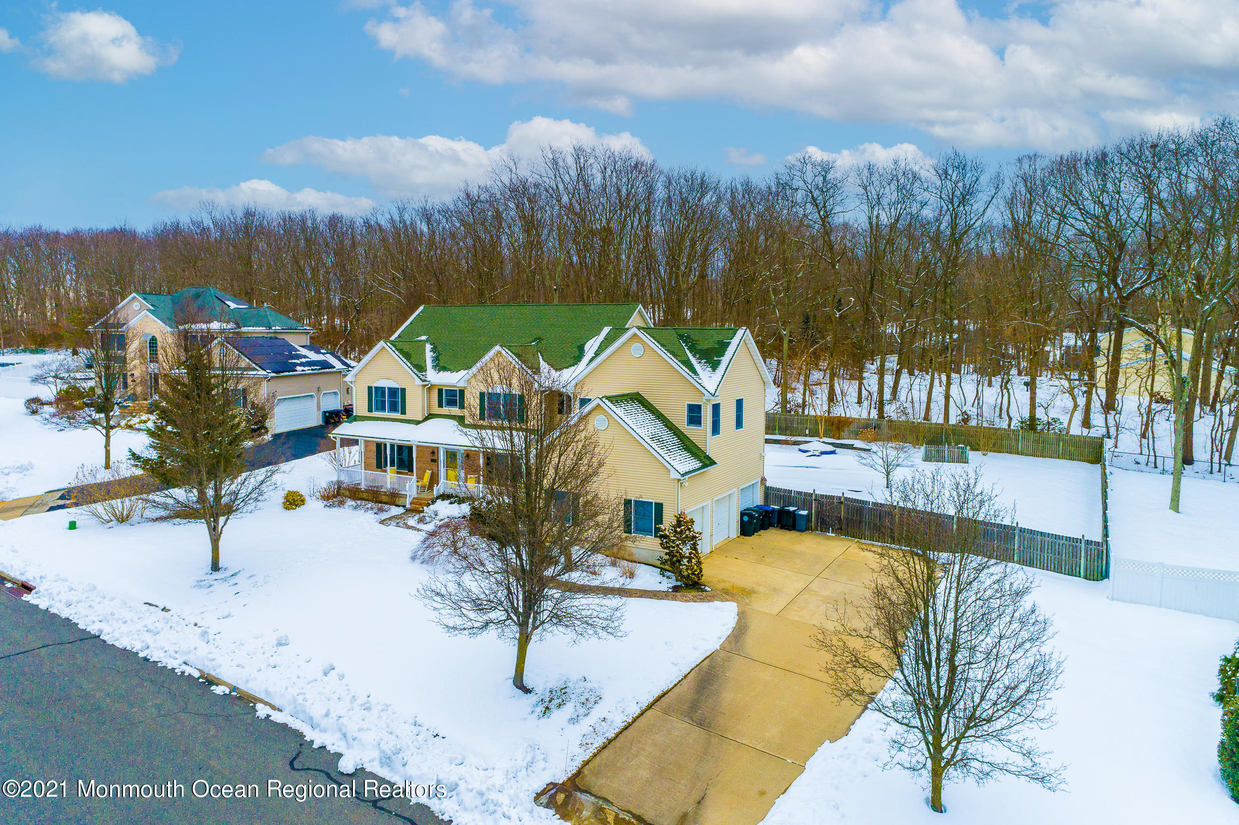 2100 Red Gate Road Allenwood, NJ 08720 - Photo 2 of 61 a view of a swimming pool with a patio and a yard