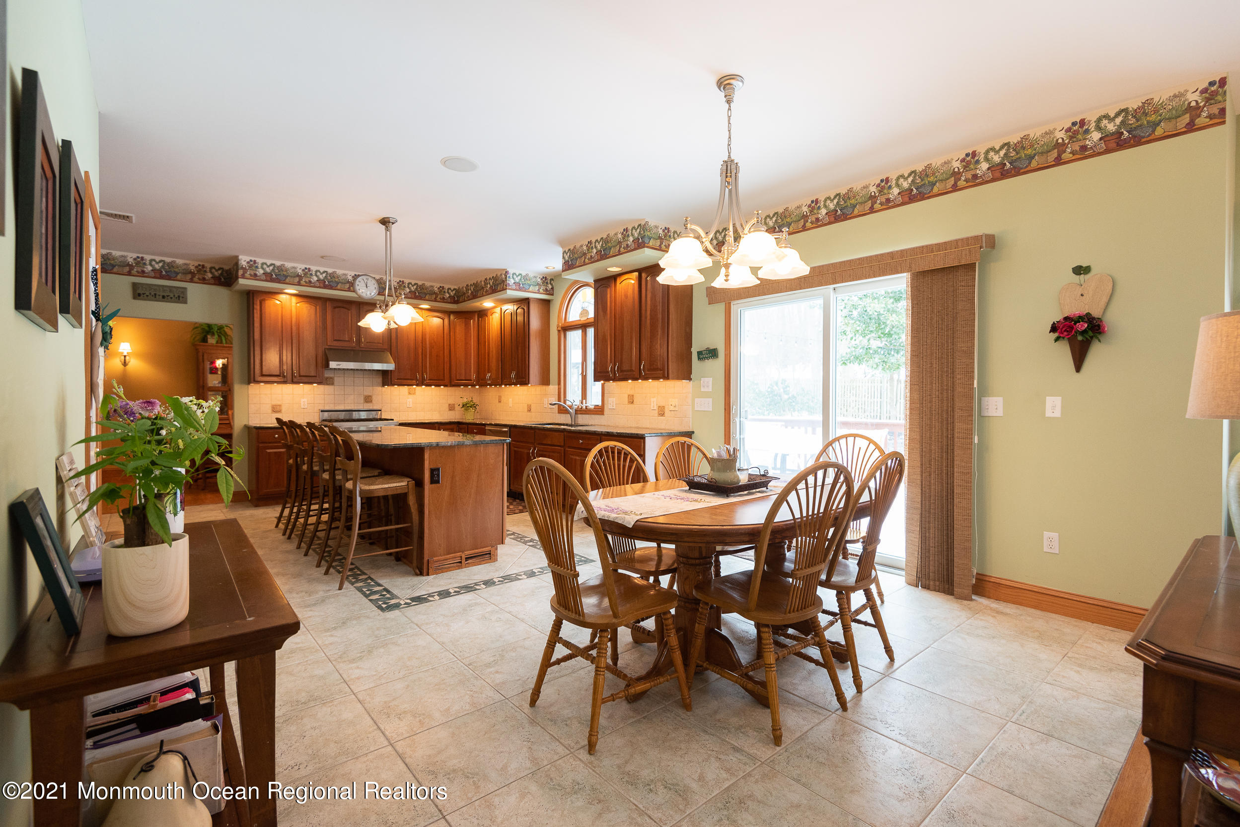 2100 Red Gate Road Allenwood, NJ 08720 - Photo 11 of 61 a dining room filled with furniture and chandelier