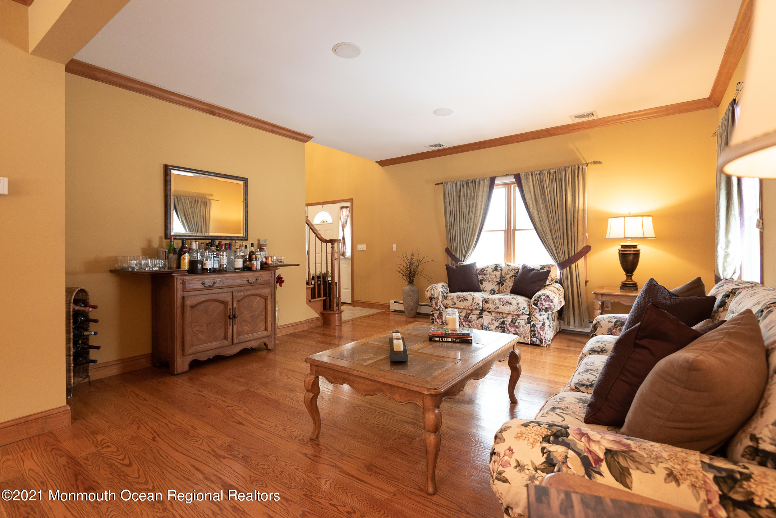 2100 Red Gate Road Allenwood, NJ 08720 - Photo 20 of 61 a living room with furniture and a flat screen tv