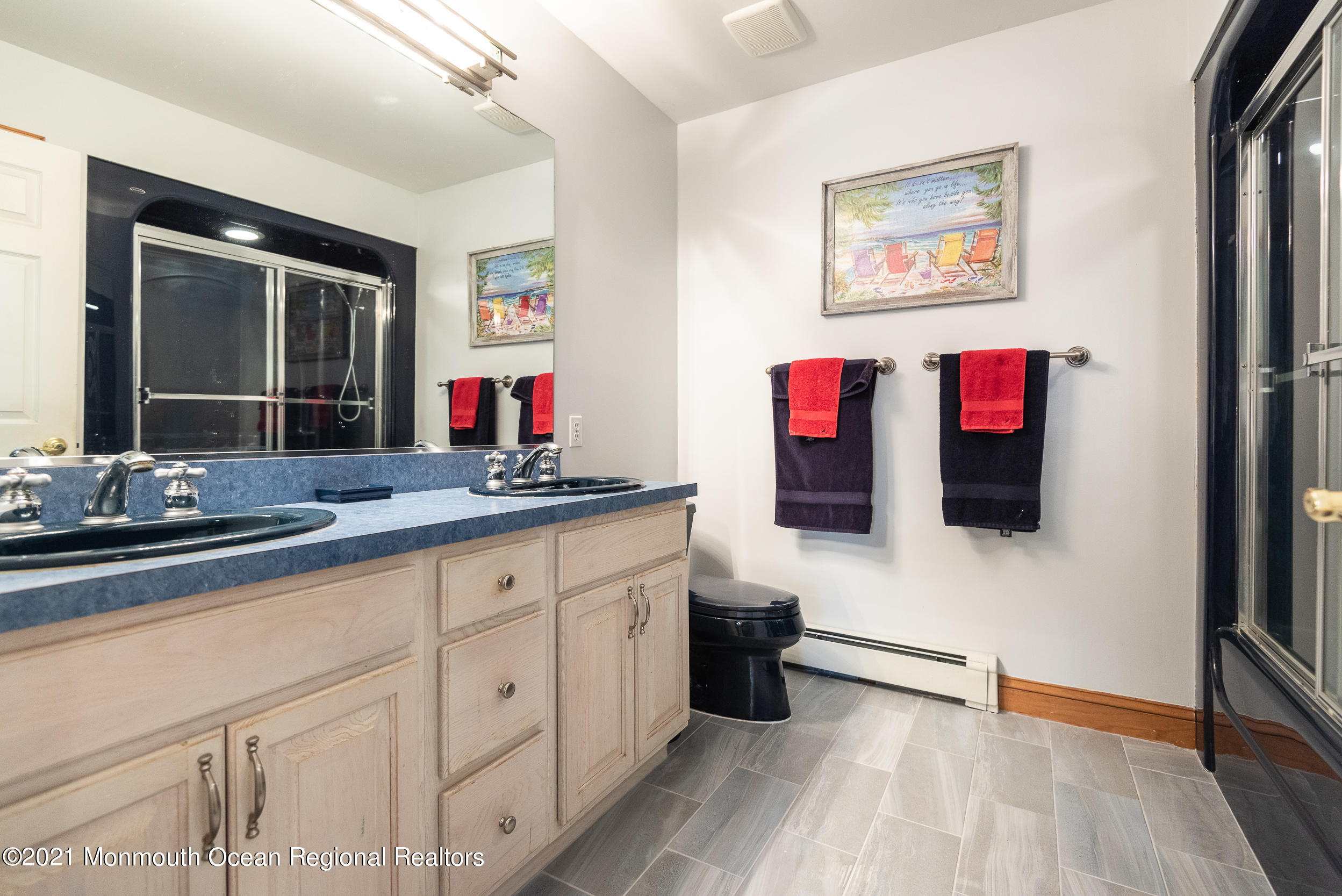 2100 Red Gate Road Allenwood, NJ 08720 - Photo 29 of 61 a view of kitchen with stainless steel appliances wooden floor and window