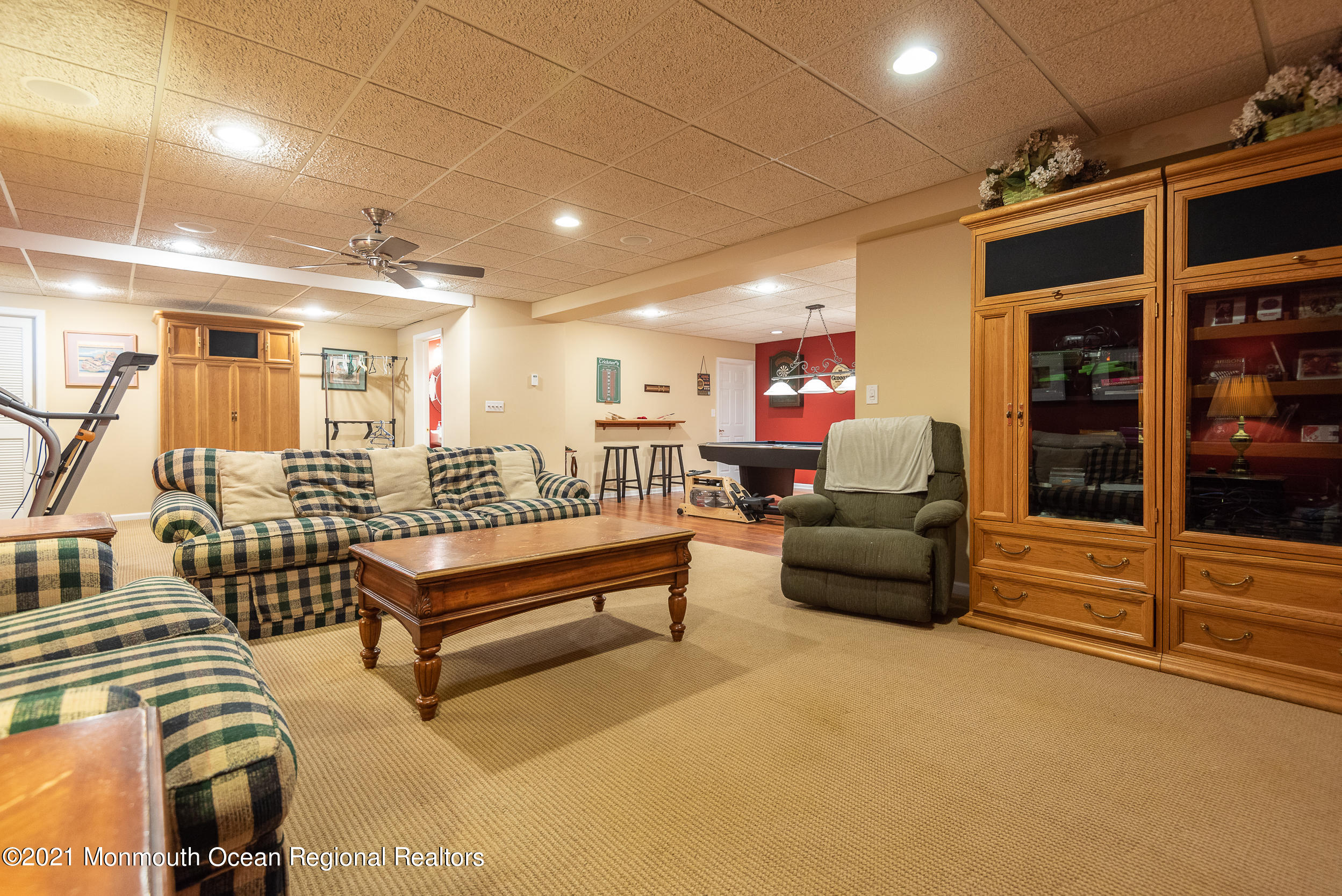 2100 Red Gate Road Allenwood, NJ 08720 - Photo 40 of 61 a living room with furniture and white walls