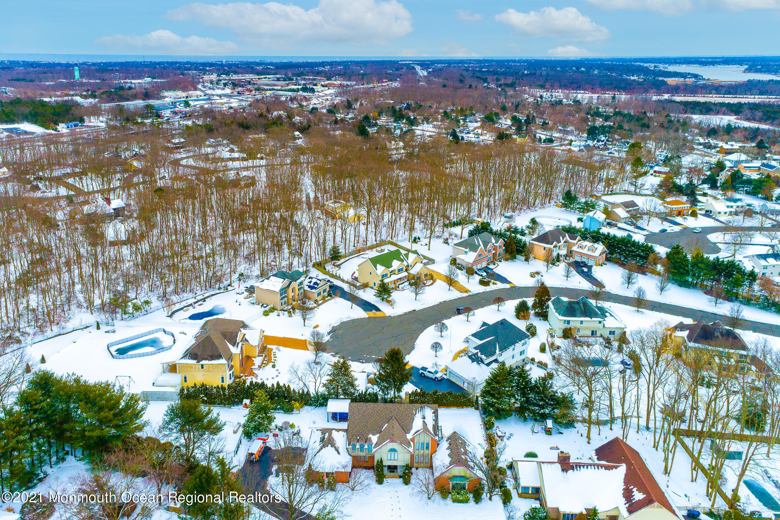 2100 Red Gate Road Allenwood, NJ 08720 - Photo 47 of 61 a view of a city with an ocean