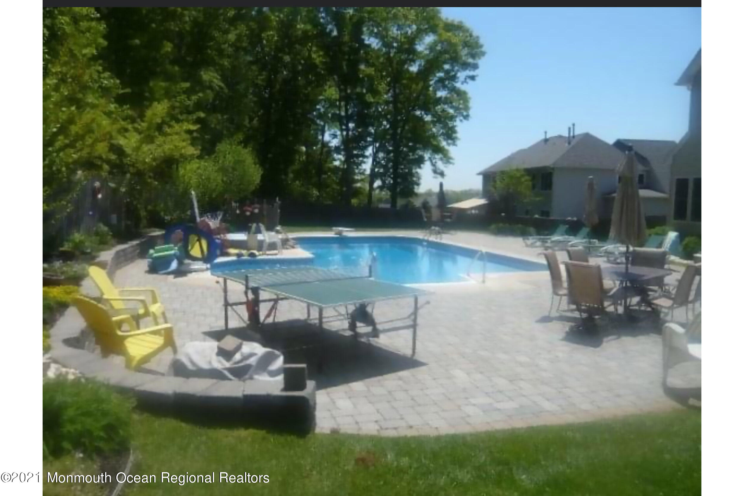 2100 Red Gate Road Allenwood, NJ 08720 - Photo 57 of 61 a view of a swimming pool with a patio
