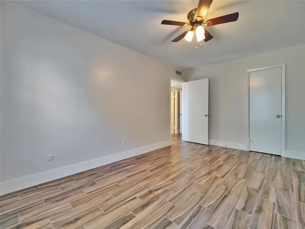wooden floor in an empty room
