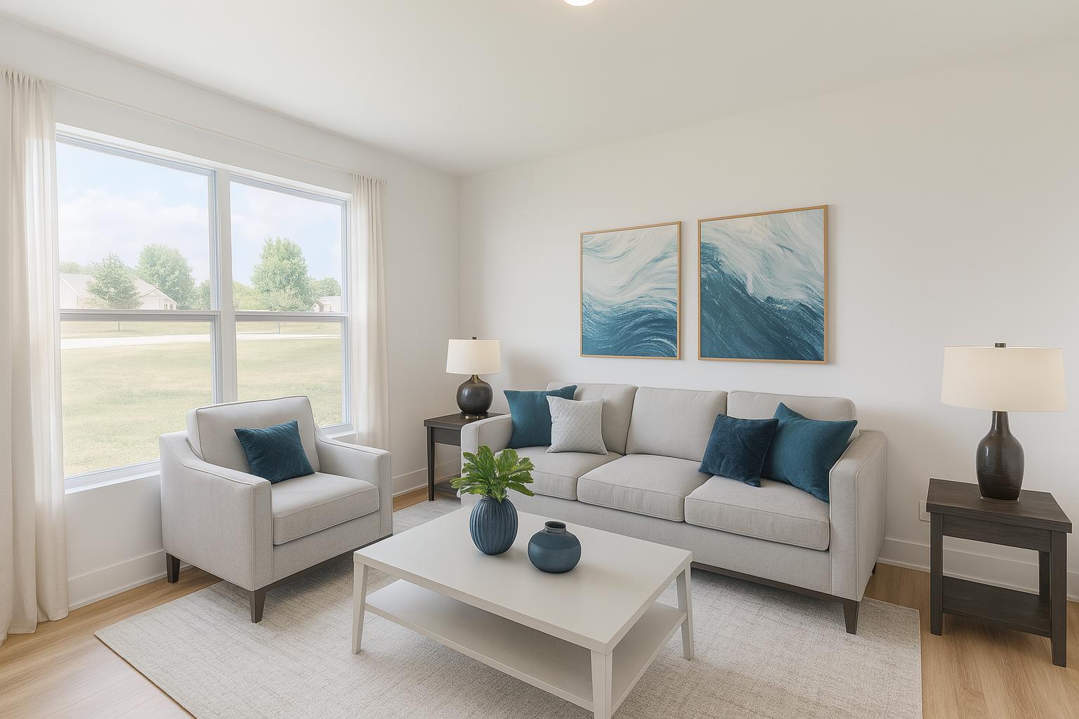 784 Cascade Place Marengo, IL 60152 - Photo 15 of 33 a living room with furniture and a large window