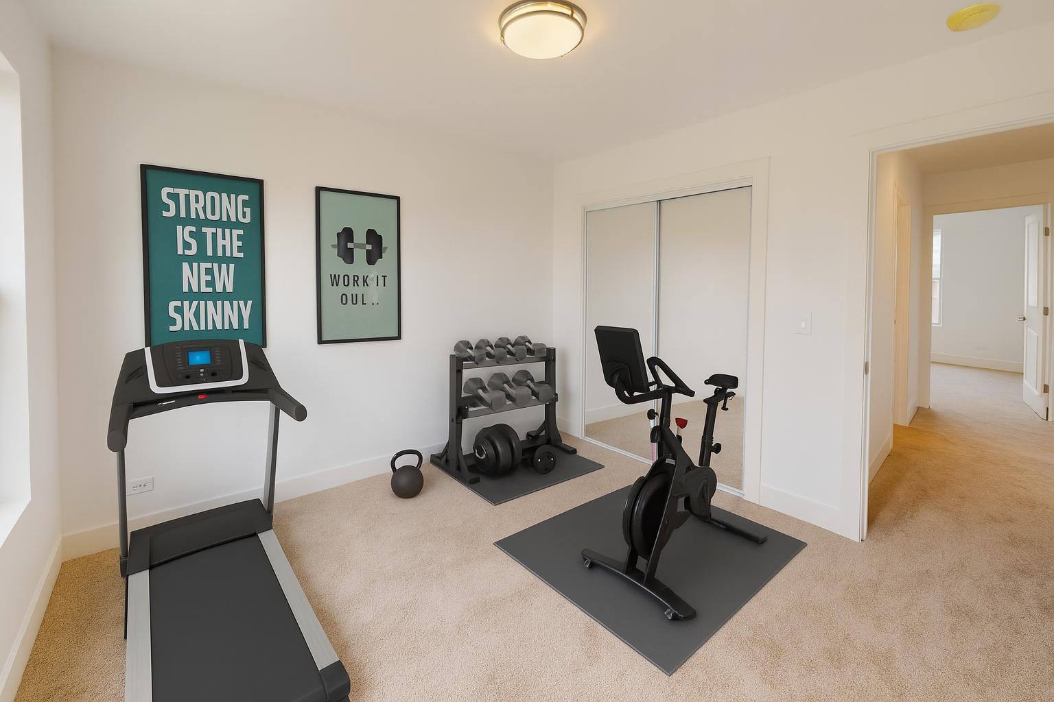 784 Cascade Place Marengo, IL 60152 - Photo 30 of 33 a view of a room with gym equipment